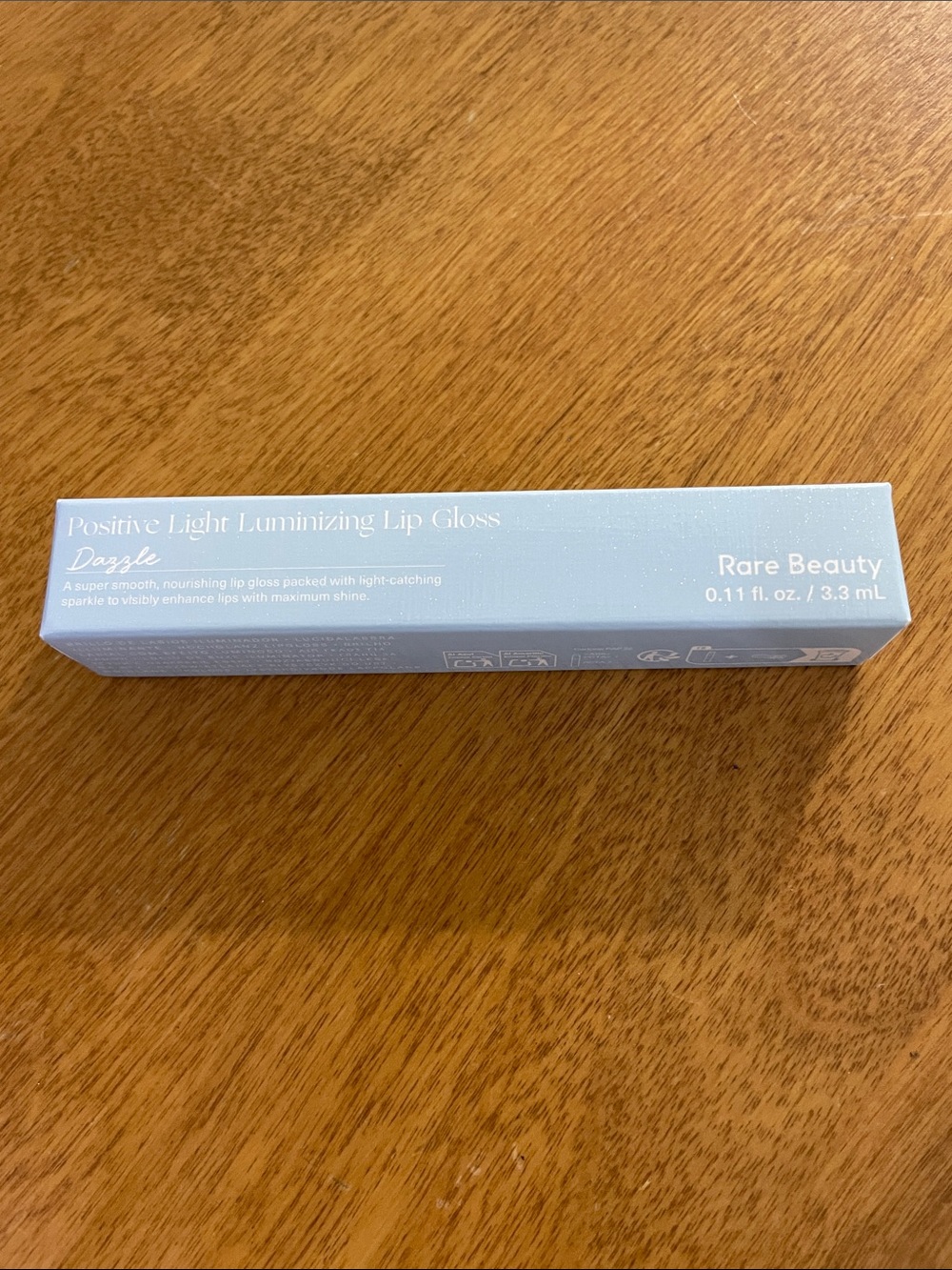 New Rare Beauty Positive Light Luminizing Lip Gloss - Dazzle